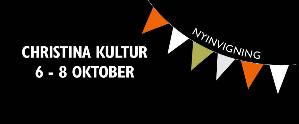 Christina kultur Nyinvigning affisch