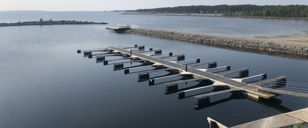 Hamnen på Pite Havsbad