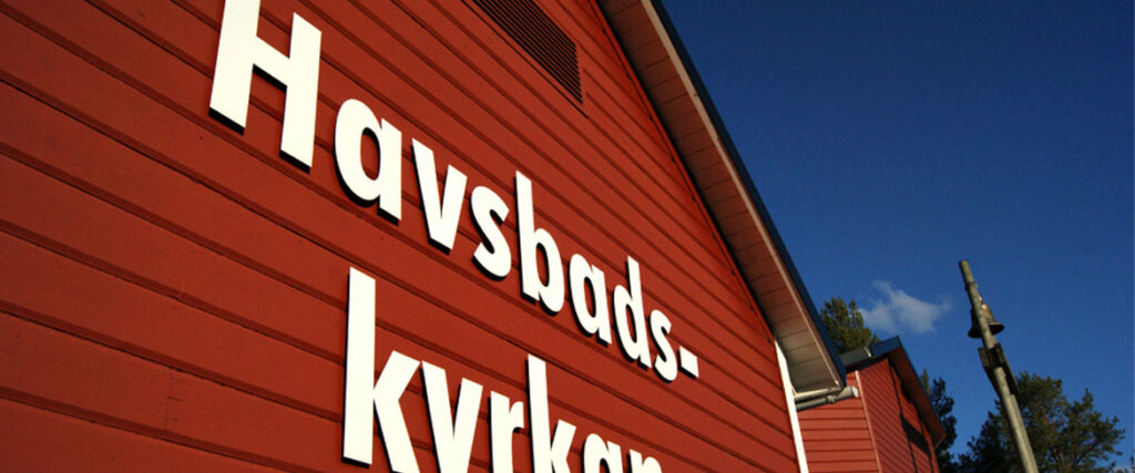 Havsbadskyrkan framsida