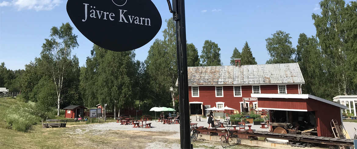Jävre kvarn skylt