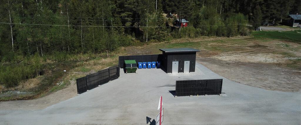 Jävre ställplats servicehus