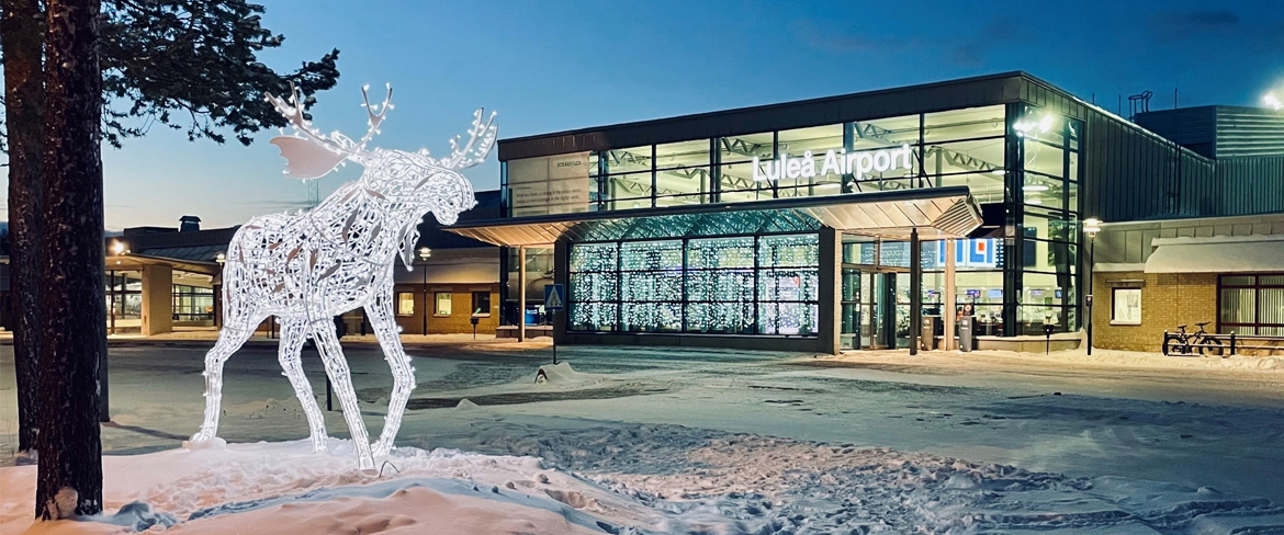 Luleå Airport entré