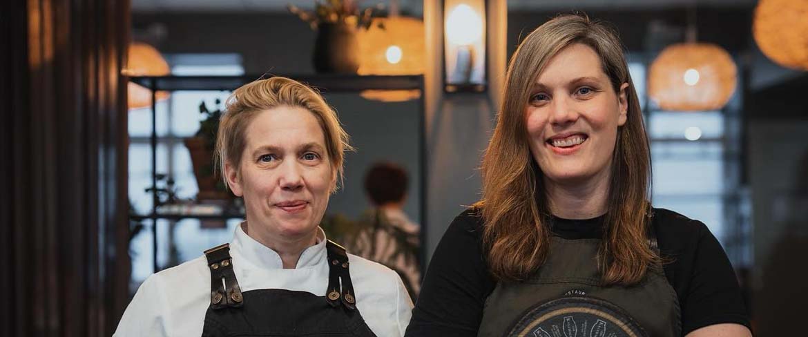 Mari och Therese
