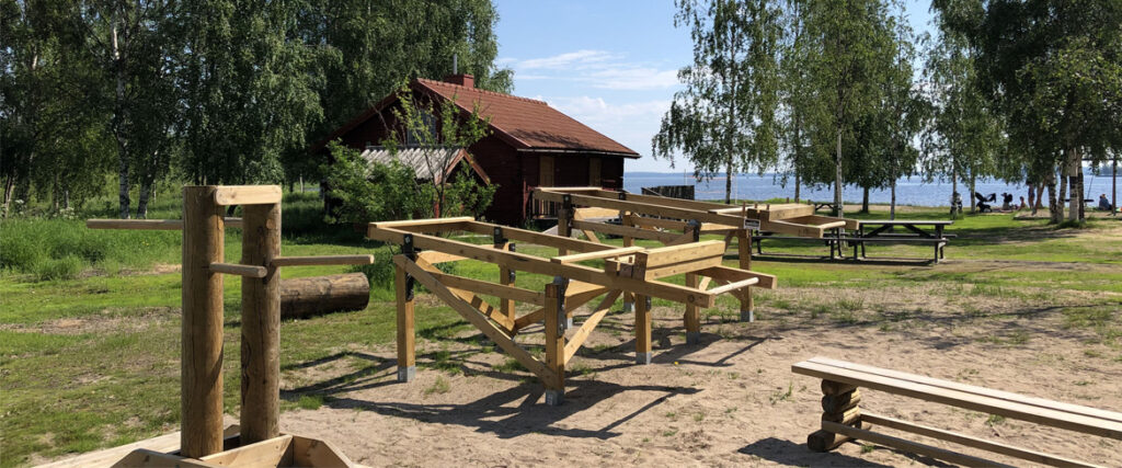 Sandöbadet utegym