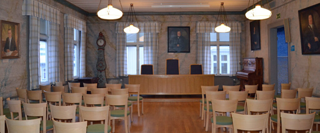 Sessionssalen konferenslokal