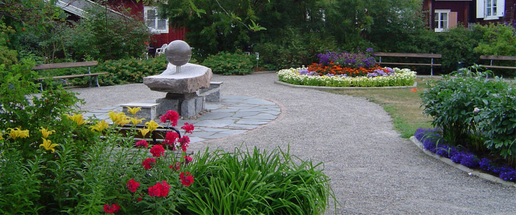 Solanderparken intill Solandergården