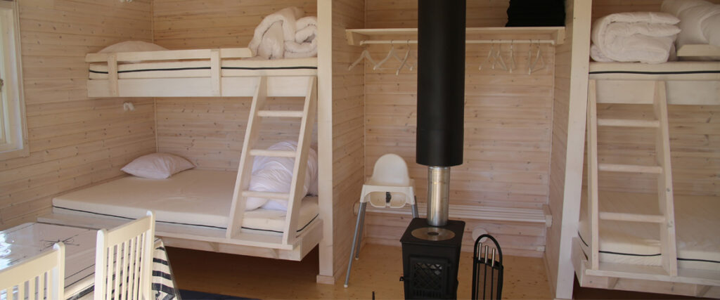 Sängarna i stugan