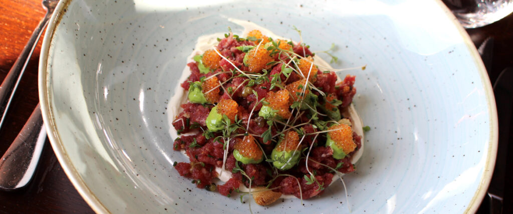 Tartar from the menu