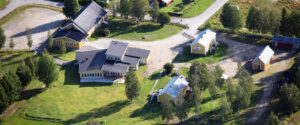 Flygfoto över Storstrand