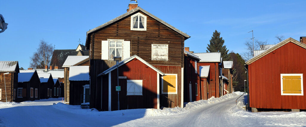 curch town Öjebyn