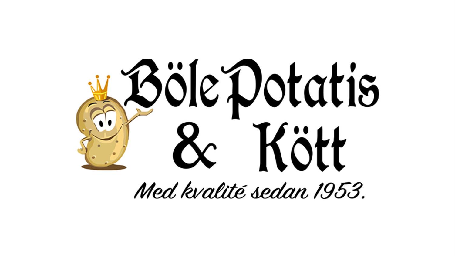 Böle potatis och kött - logotyp