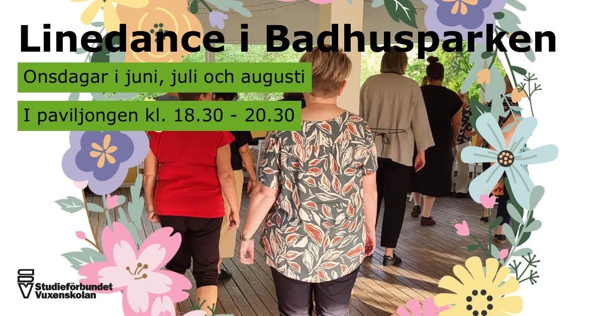 Linedance i Badhusparken