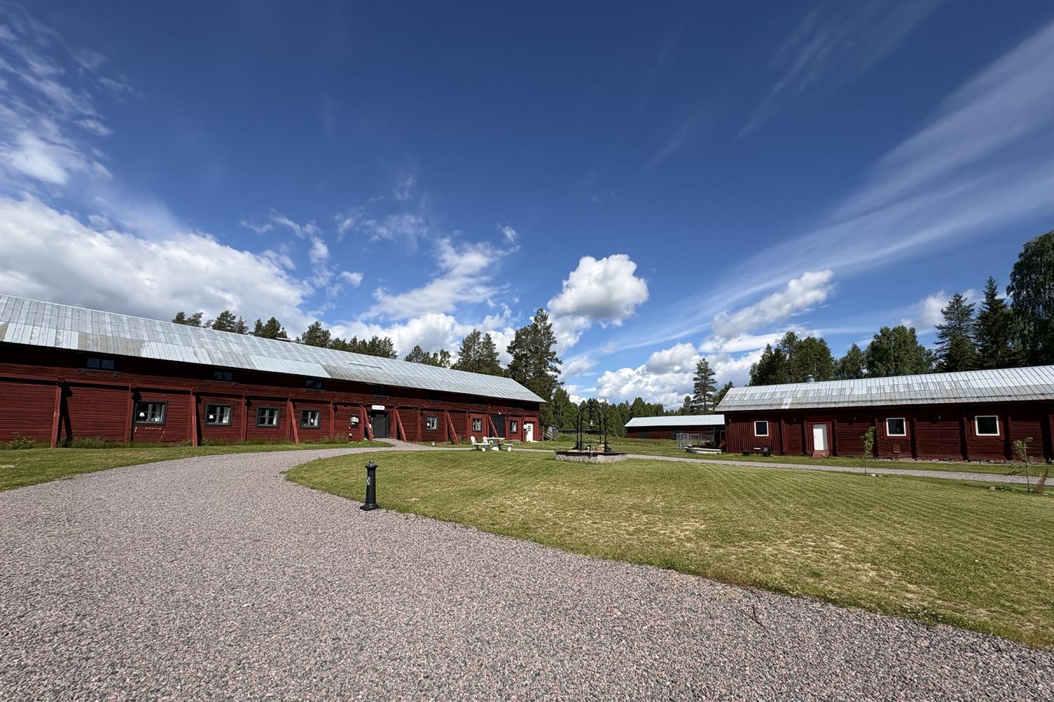 Rosfors Bruksherrgård byggnaden med övernattningsrum