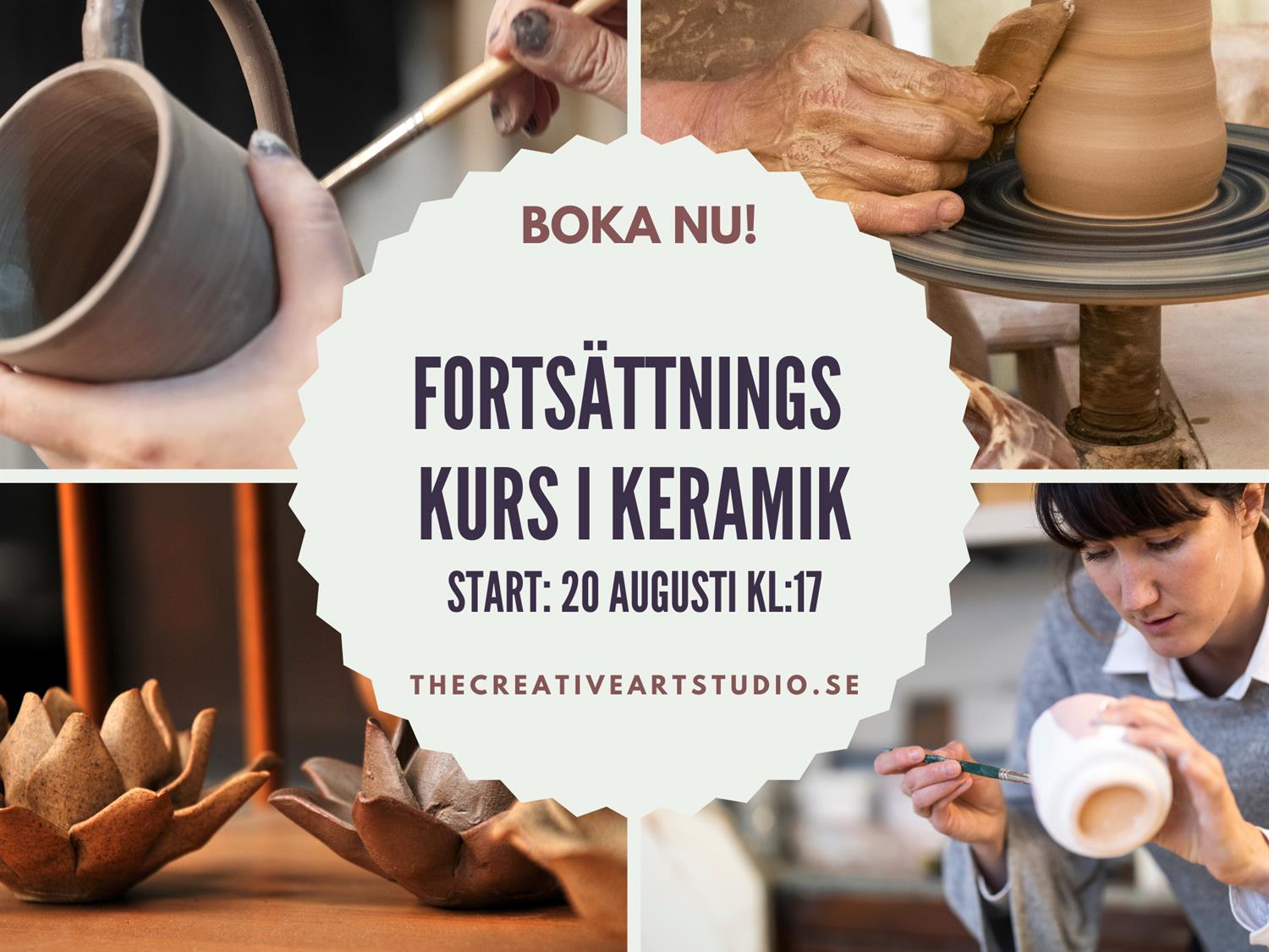Fördjupningskurs i keramik