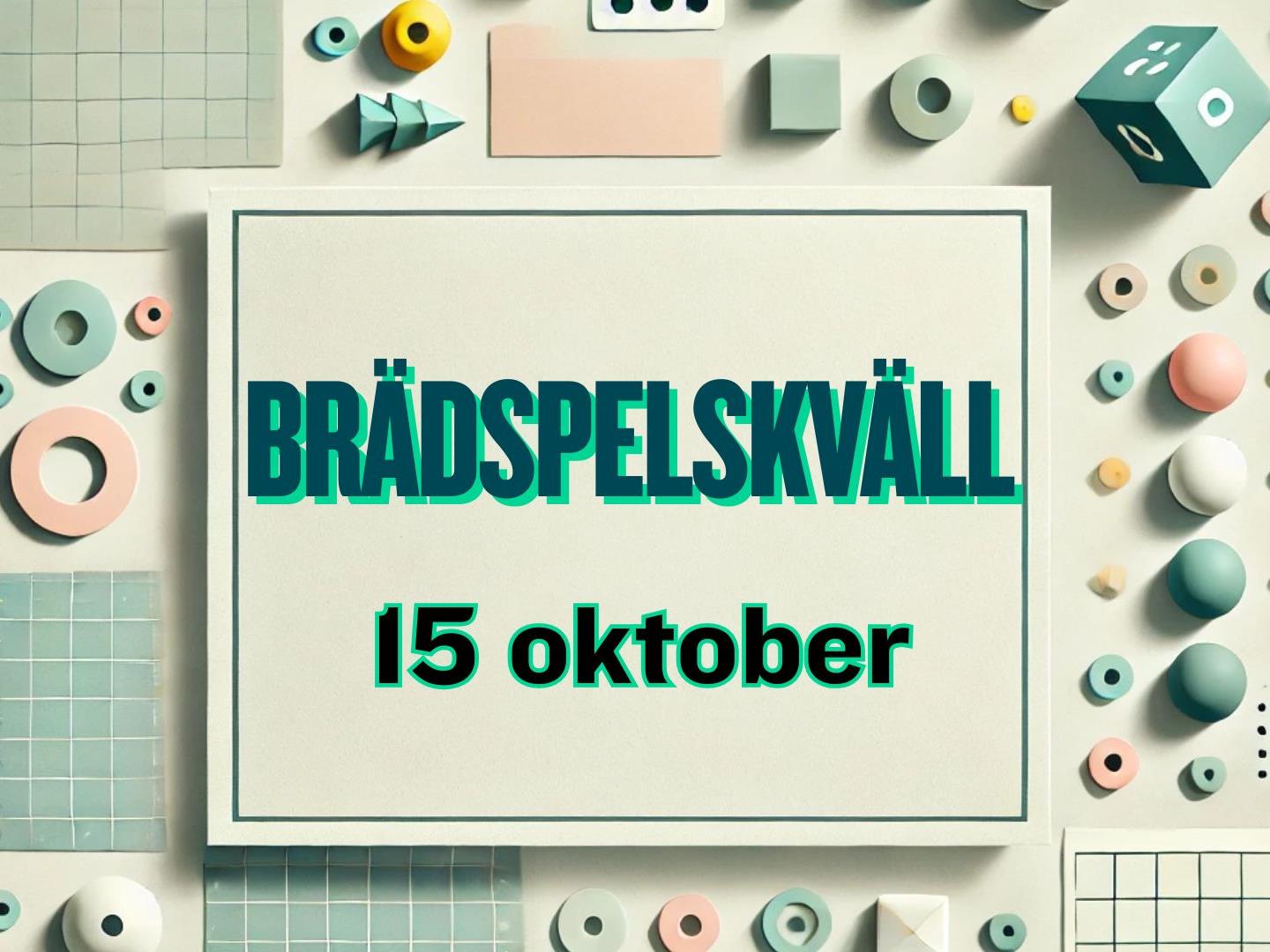 Brädspelskväll för ungdomar
