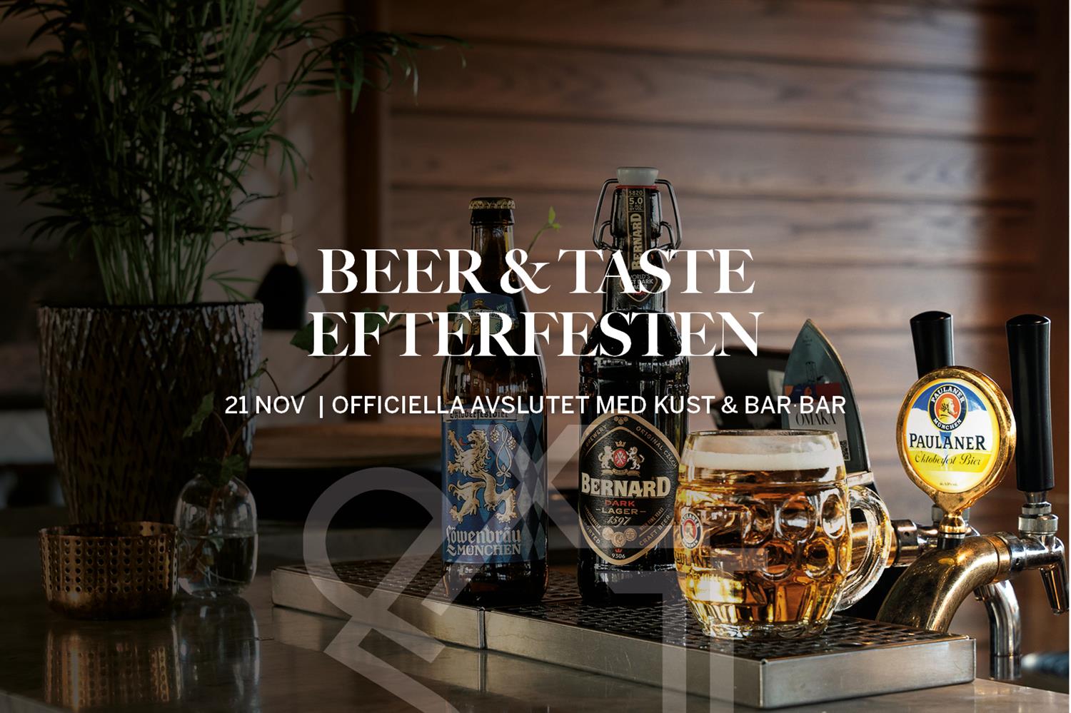 Beer & Taste efterfesten på Kust & Bar Bar
