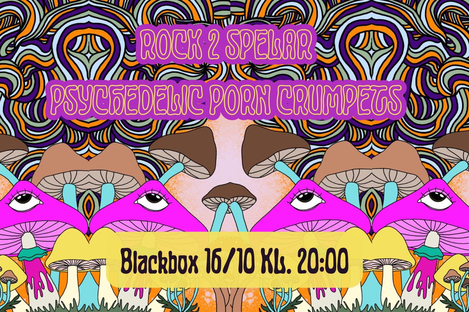 Rock 2 spelar tribute till Psychedelic Porn Crumpets