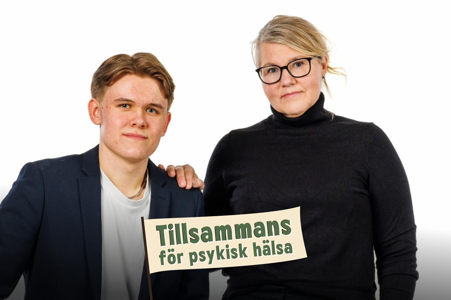 Micke Blomberg och Jenny Bergström.