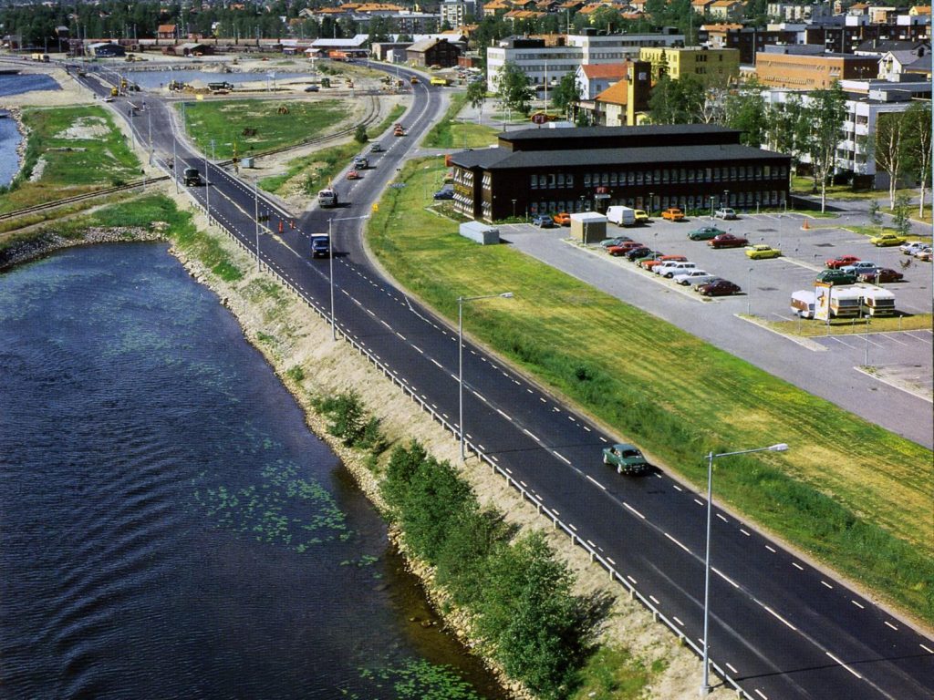 Södra hamn nya timmerleden klar