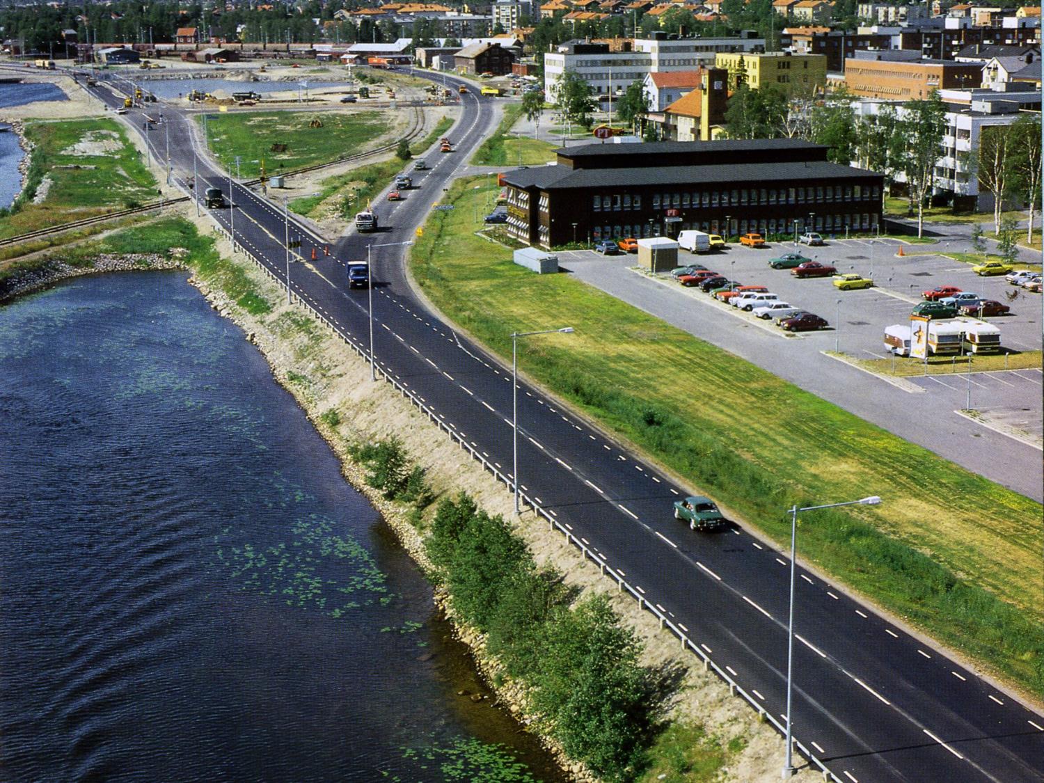 Södra hamn nya timmerleden klar