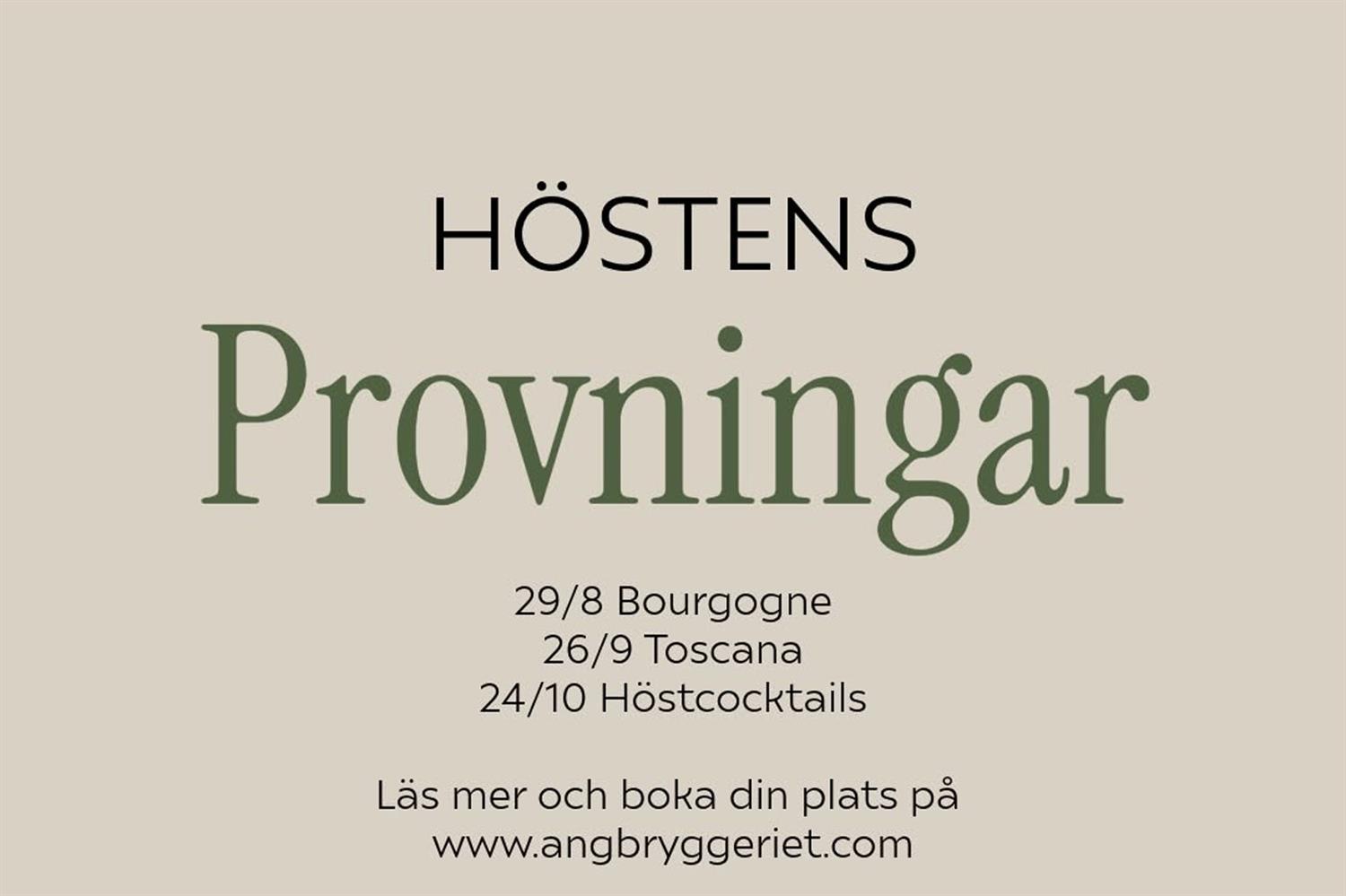 Höstens Provningar