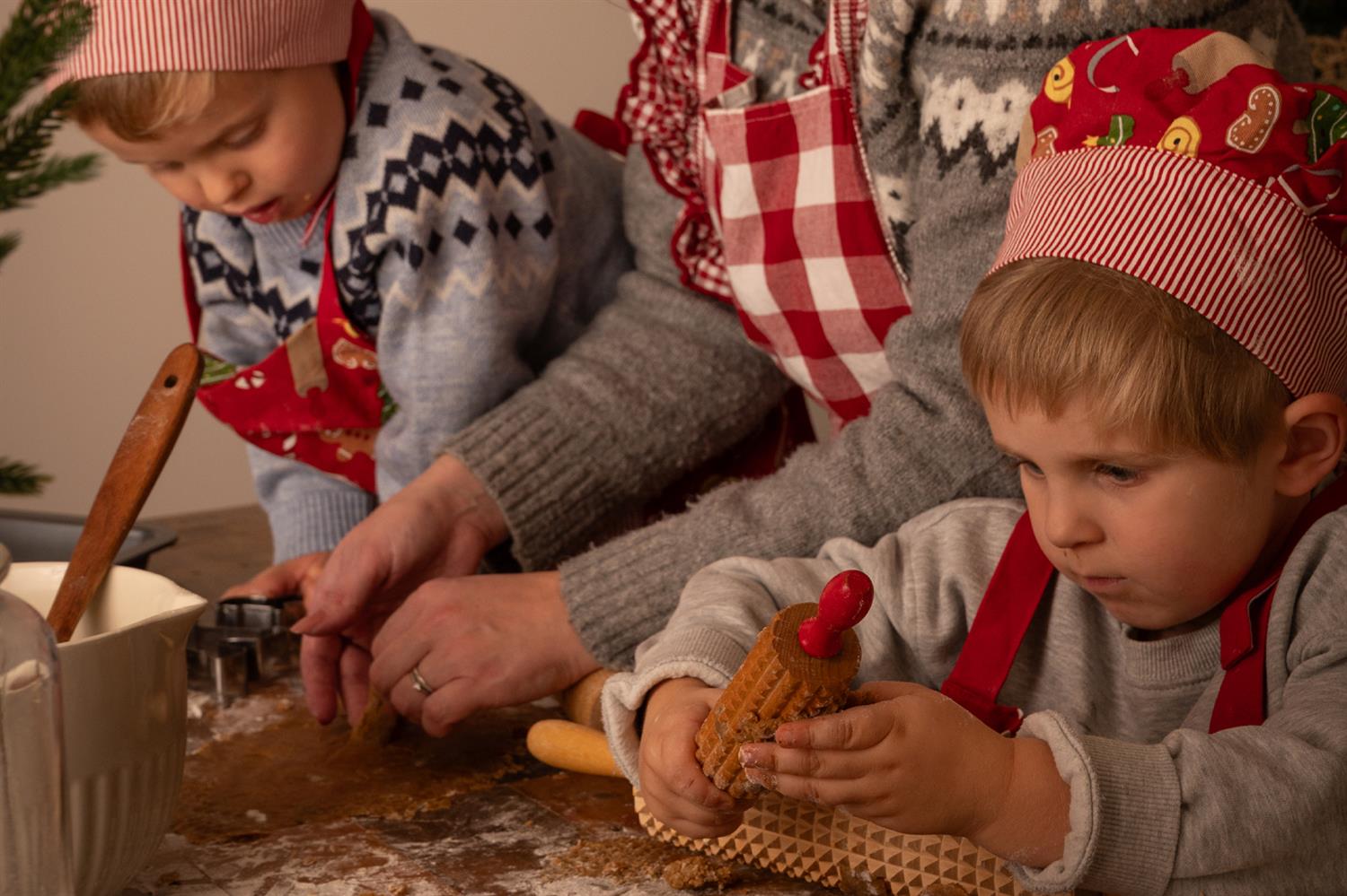 En idé om hur jultemat kommer att se ut