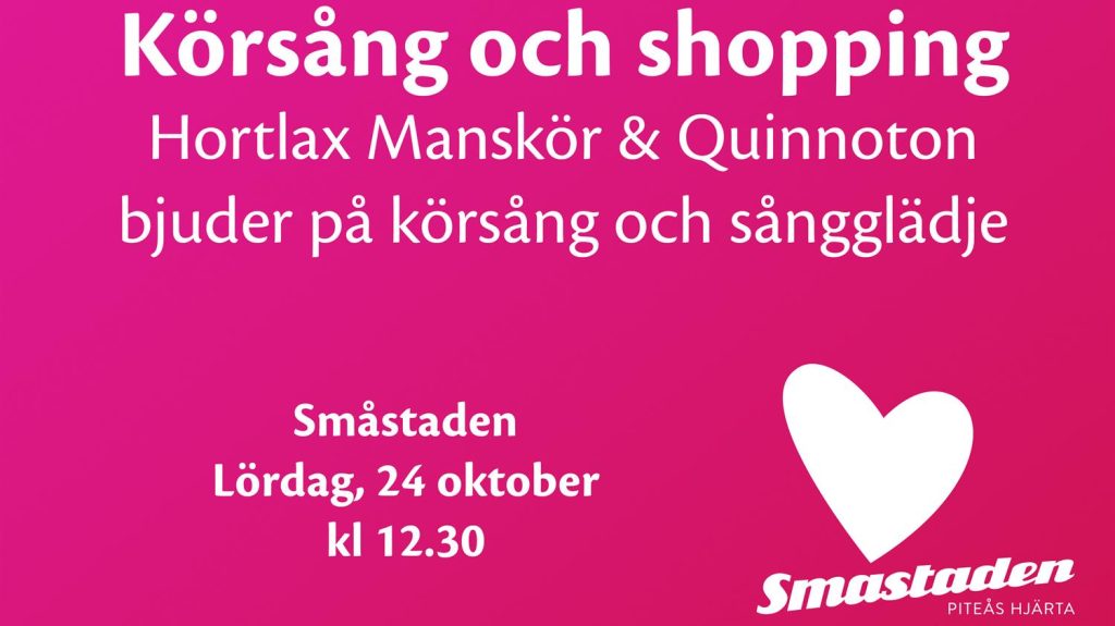 Körsång i Småstaden