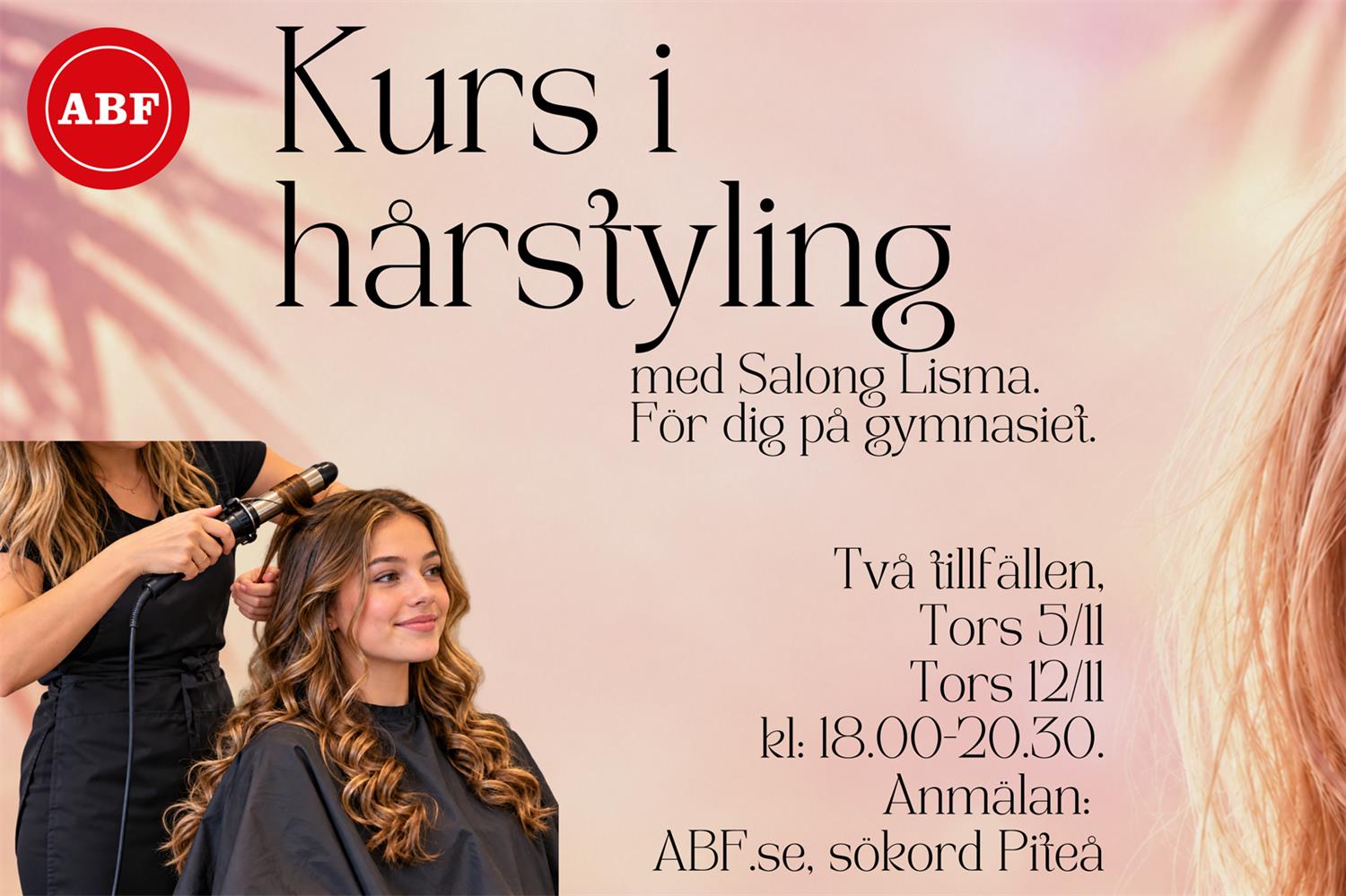 Kurs i hårstyling